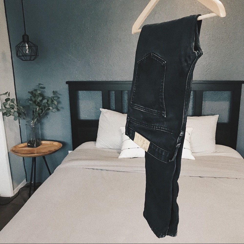 MNML M1 Black w/ Zips Non Stretch